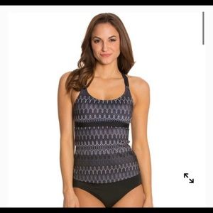 Prana Swim Tank Indra Tankini Black Ibiza